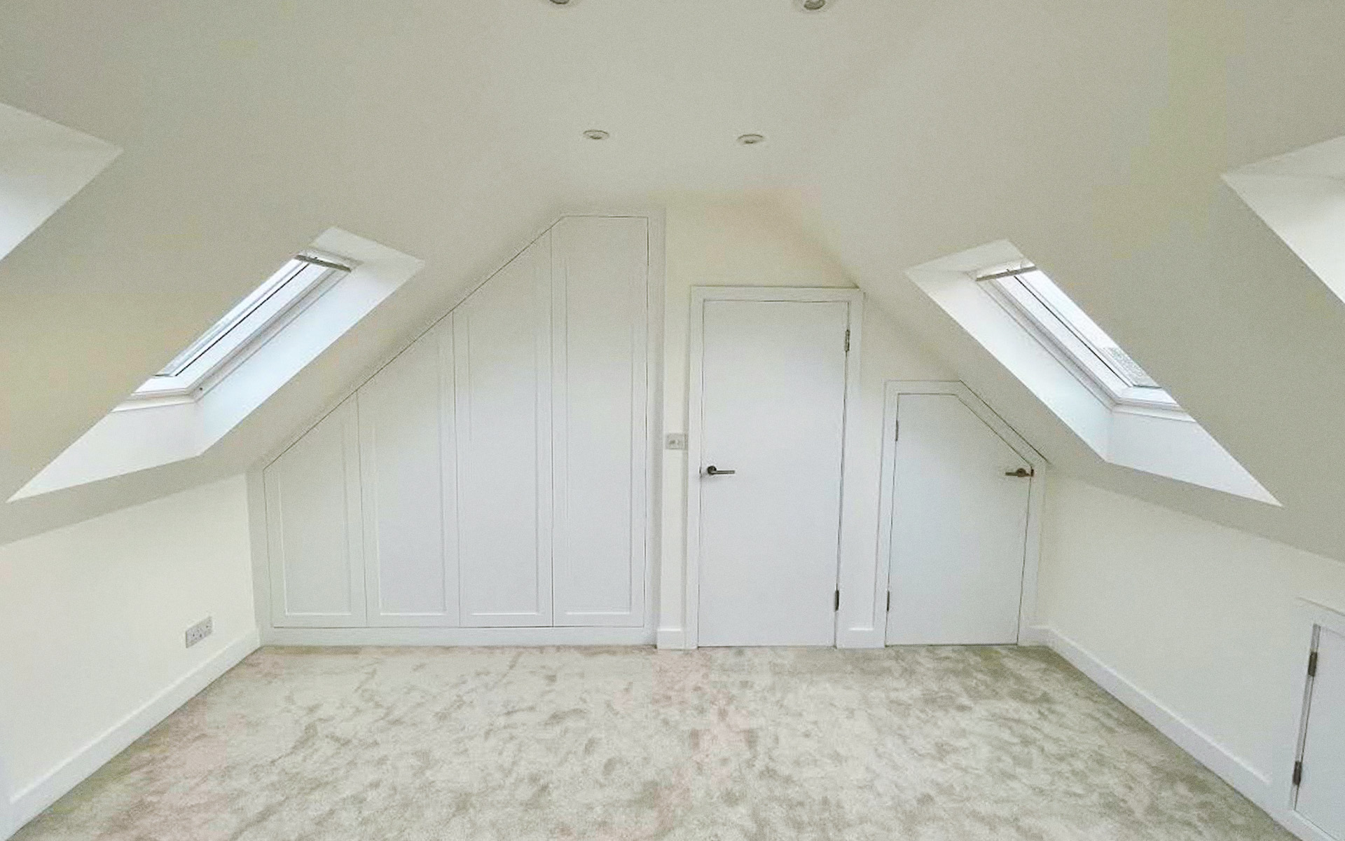 Eaves loft conversion – Gresley Way
